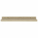 Rafturi de perete, 4 buc., stejar sonoma, 40x9x3 cm - WALTI WALTI