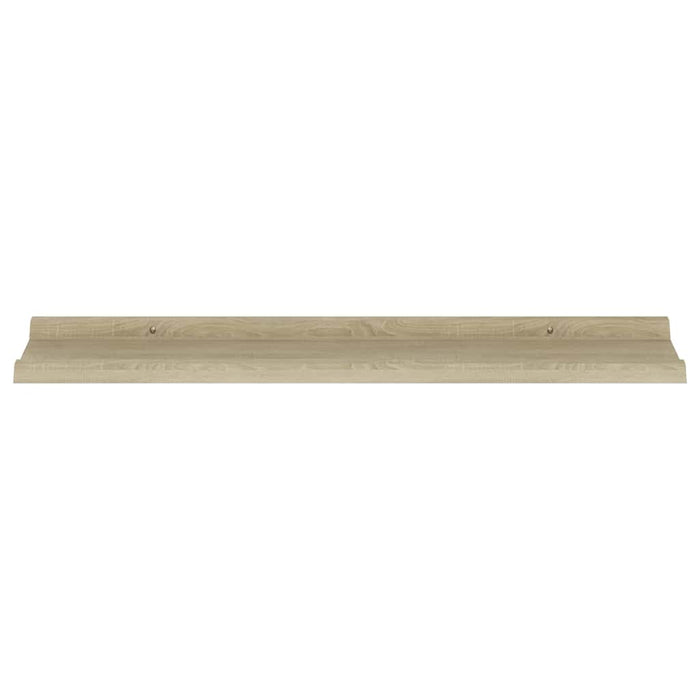 Rafturi de perete, 4 buc., stejar sonoma, 80x9x3 cm - WALTI WALTI