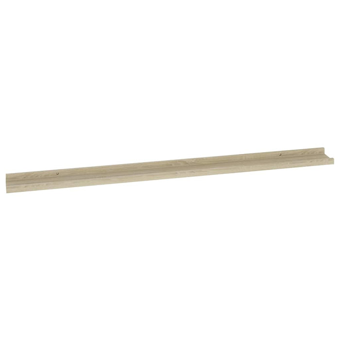 Rafturi de perete, 4 buc., stejar sonoma, 115x9x3 cm - WALTI WALTI