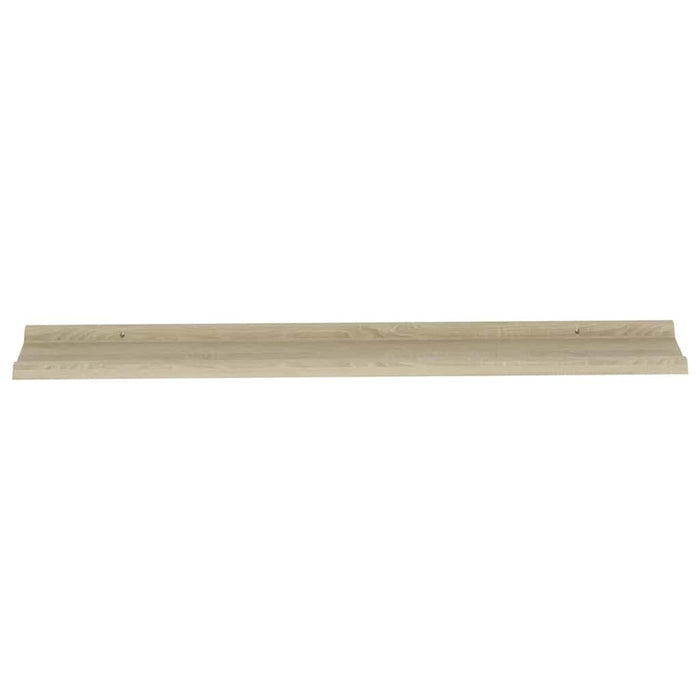 Rafturi de perete, 4 buc., stejar sonoma, 115x9x3 cm - WALTI WALTI