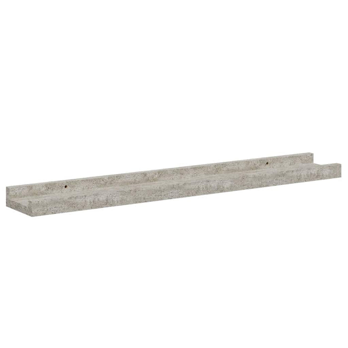 Rafturi de perete, 2 buc., gri beton, 60x9x3 cm - WALTI WALTI