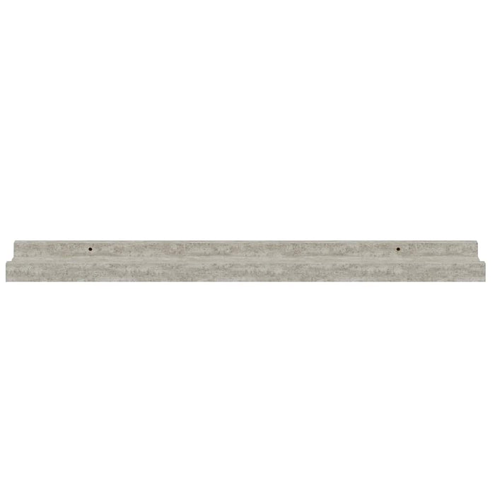 Rafturi de perete, 2 buc., gri beton, 60x9x3 cm - WALTI WALTI
