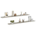 Rafturi de perete, 2 buc., gri beton, 115x9x3 cm - WALTI WALTI