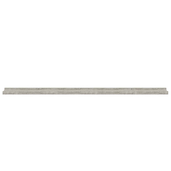 Rafturi de perete, 2 buc., gri beton, 115x9x3 cm - WALTI WALTI