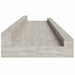 Rafturi de perete, 4 buc., gri beton, 80x9x3 cm - WALTI WALTI