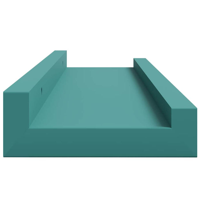 Rafturi de perete, 2 buc., albastru, 40x9x3 cm WALTI
