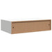 Dulap de perete cu sertare, 2 buc., alb, 40x23,5x10 cm, MDF - WALTI WALTI