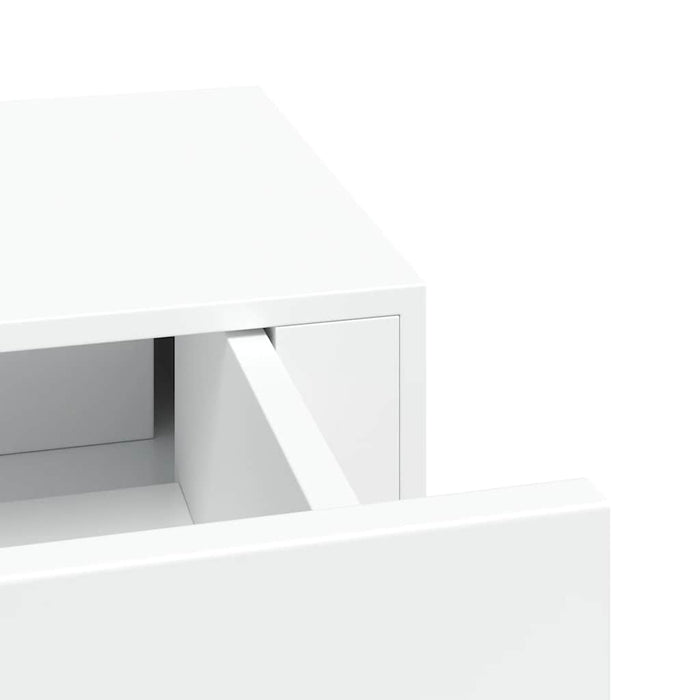 Dulap de perete cu sertare, 2 buc., alb, 40x23,5x10 cm, MDF - WALTI WALTI