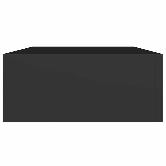 Dulap de perete cu sertare, negru, 40x23,5x10 cm, MDF - WALTI WALTI