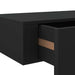 Dulap de perete cu sertare, 2 buc., negru, 40x23,5x10 cm, MDF - WALTI WALTI