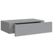 Dulap de perete cu sertare, gri, 40x23,5x10 cm, MDF - WALTI WALTI