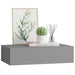 Dulap de perete cu sertare, gri, 40x23,5x10 cm, MDF - WALTI WALTI