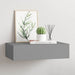Dulap de perete cu sertare, gri, 40x23,5x10 cm, MDF - WALTI WALTI