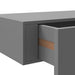 Dulap de perete cu sertar, 2 buc., gri, 40x23,5x10 cm, MDF - WALTI WALTI