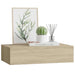 Dulap de perete cu sertar, stejar, 40x23,5x10 cm, MDF - WALTI WALTI