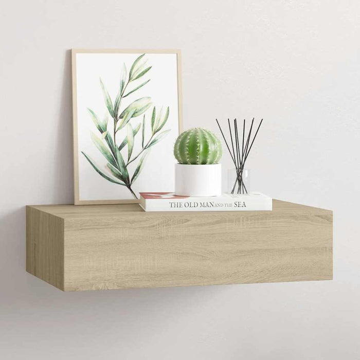 Dulap de perete cu sertar, stejar, 40x23,5x10 cm, MDF - WALTI WALTI