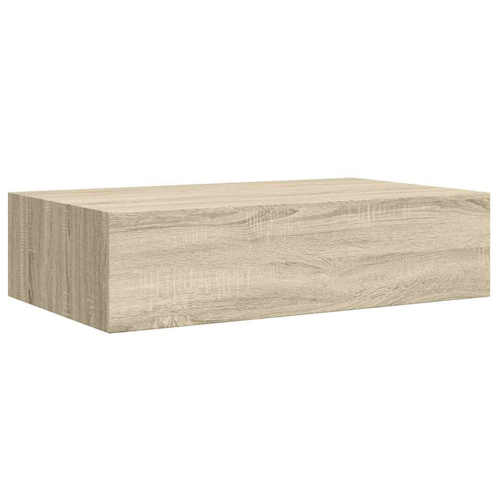Dulapuri de perete cu sertar, 2 buc., stejar, 40x23,5x10 cm MDF - WALTI WALTI