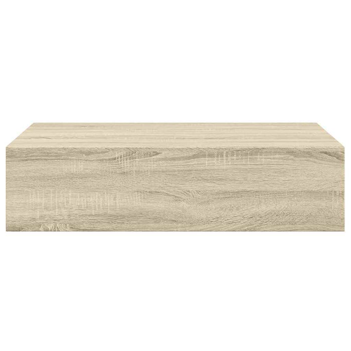 Dulapuri de perete cu sertar, 2 buc., stejar, 40x23,5x10 cm MDF - WALTI WALTI