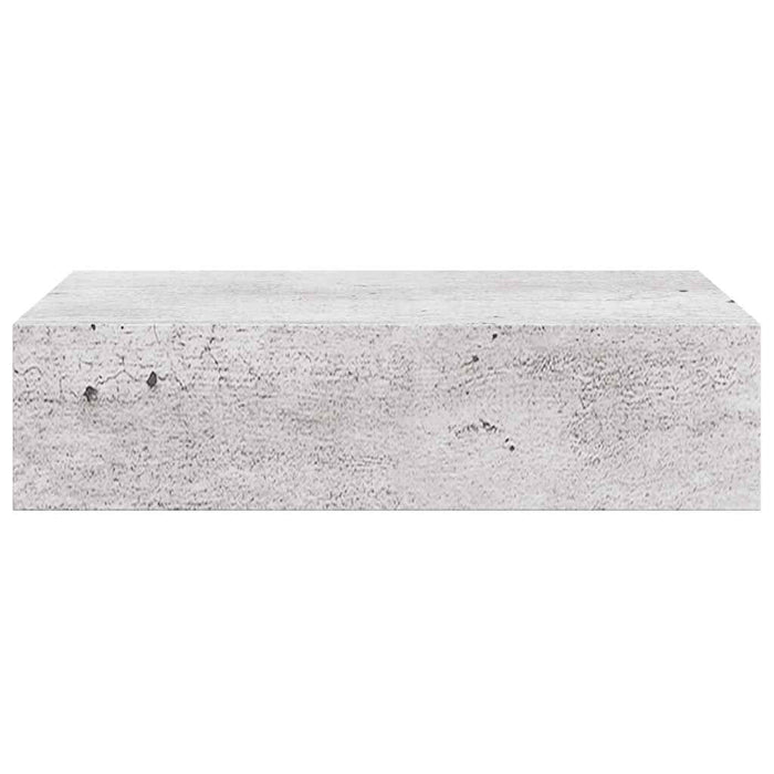 Dulap de perete cu sertare, gri beton, 40x23,5x10 cm, MDF - WALTI WALTI