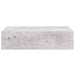 Dulap de perete cu sertare, gri beton, 40x23,5x10 cm, MDF - WALTI WALTI