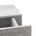 Dulap de perete cu sertare, gri beton, 40x23,5x10 cm, MDF - WALTI WALTI