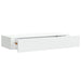 Raft de perete cu sertar, alb, 60x23,5x10 cm, MDF - WALTI WALTI