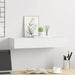 Raft de perete cu sertar, alb, 60x23,5x10 cm, MDF - WALTI WALTI