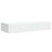 Raft de perete cu sertar, alb, 60x23,5x10 cm, MDF - WALTI WALTI