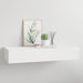 Raft de perete cu sertar, alb, 60x23,5x10 cm, MDF - WALTI WALTI