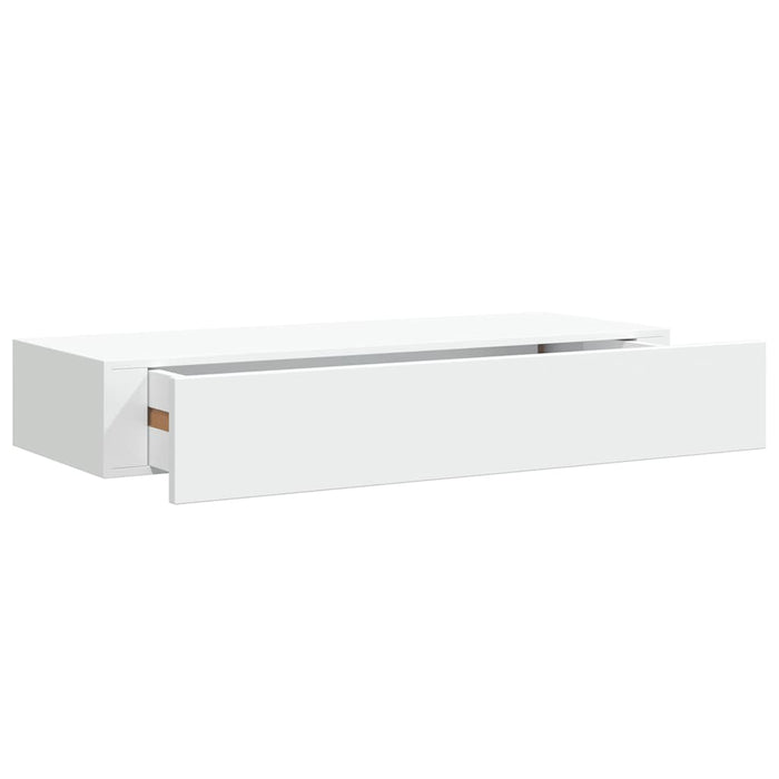 Dulapuri de perete cu sertare 2 buc. alb, 60x23,5x10 cm MDF - WALTI WALTI