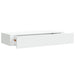 Dulapuri de perete cu sertare 2 buc. alb, 60x23,5x10 cm MDF - WALTI WALTI