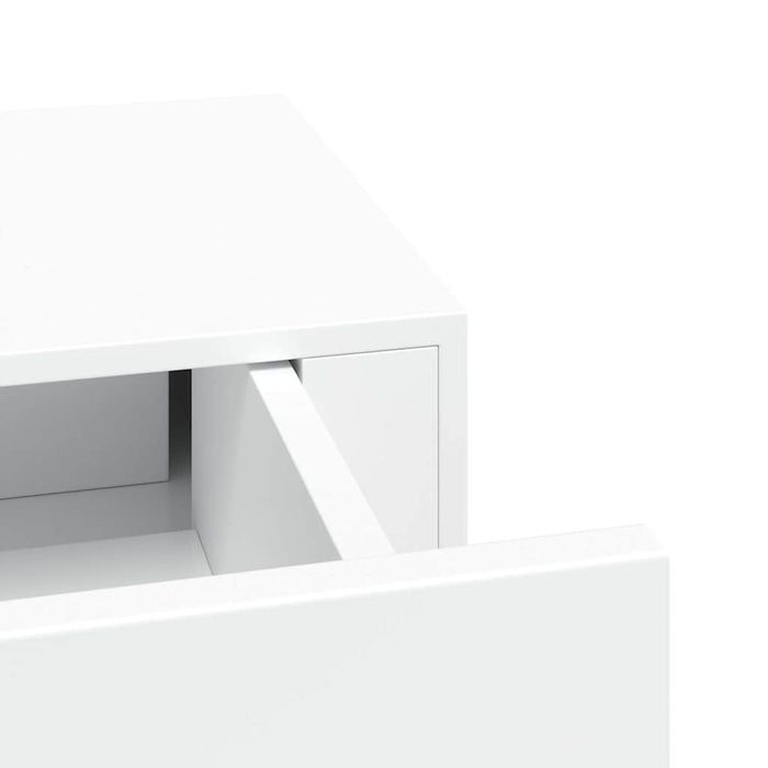 Dulapuri de perete cu sertare 2 buc. alb, 60x23,5x10 cm MDF - WALTI WALTI