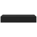 Dulap de perete cu sertar, negru, 60x23,5x10 cm, MDF - WALTI WALTI