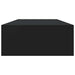 Dulap de perete cu sertar, negru, 60x23,5x10 cm, MDF - WALTI WALTI