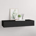 Dulap de perete cu sertar, negru, 60x23,5x10 cm, MDF - WALTI WALTI
