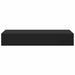 Dulapuri de perete cu sertare 2 buc. negru 60x23,5x10 cm MDF - WALTI WALTI