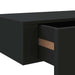 Dulapuri de perete cu sertare 2 buc. negru 60x23,5x10 cm MDF - WALTI WALTI
