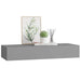 Dulap de perete cu sertar, gri, 60x23,5x10 cm, MDF - WALTI WALTI