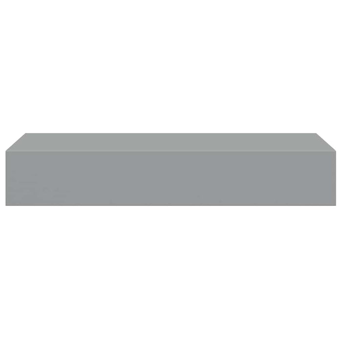 Dulap de perete cu sertar, gri, 60x23,5x10 cm, MDF - WALTI WALTI