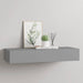 Dulap de perete cu sertar, gri, 60x23,5x10 cm, MDF - WALTI WALTI