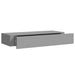 Dulapuri de perete cu sertare, 2 buc. gri, 60x23,5x10 cm, MDF - WALTI WALTI