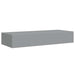 Dulapuri de perete cu sertare, 2 buc. gri, 60x23,5x10 cm, MDF - WALTI WALTI