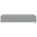 Dulapuri de perete cu sertare, 2 buc. gri, 60x23,5x10 cm, MDF - WALTI WALTI