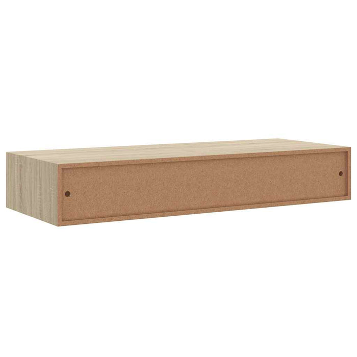 Dulapuri de perete cu sertare, 2 buc. gri, 60x23,5x10 cm, MDF - WALTI WALTI