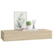 Dulap de perete cu sertar, stejar, 60x23,5x10 cm, MDF - WALTI WALTI