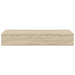 Dulapuri de perete cu sertare 2 buc. stejar 60x23,5x10 cm MDF - WALTI WALTI