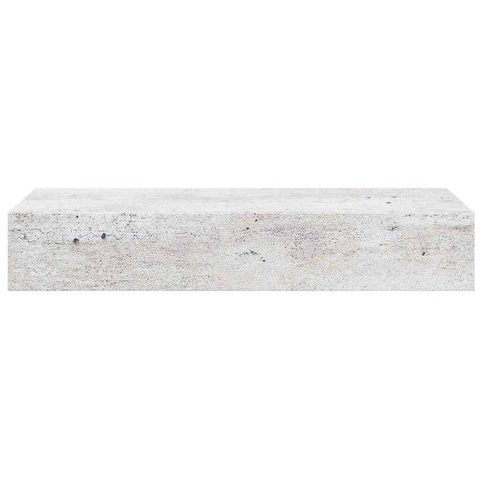 Dulap de perete cu sertar, gri beton, 60x23,5x10 cm, MDF - WALTI WALTI