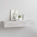 Dulap de perete cu sertar, gri beton, 60x23,5x10 cm, MDF - WALTI WALTI