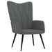 Scaun de relaxare, gri închis, material textil - WALTI WALTI