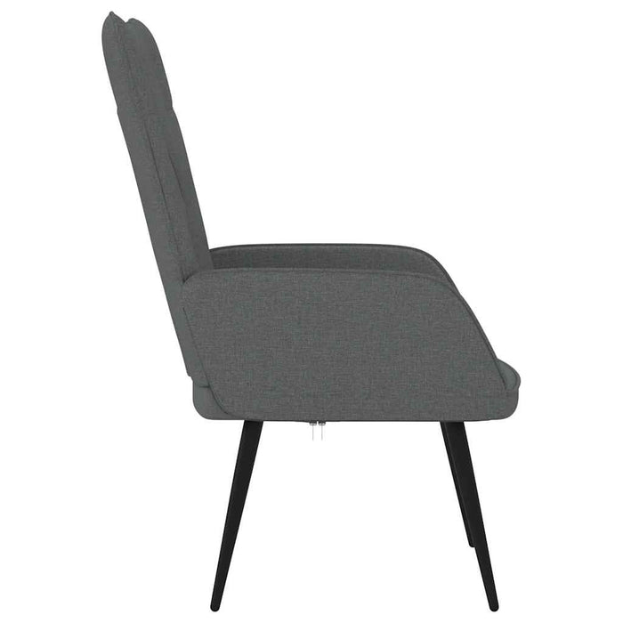 Scaun de relaxare, gri închis, material textil - WALTI WALTI